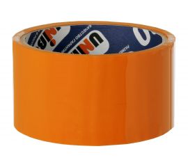Упаковочная клейкая лента UNIBOB оранжевая 48 мм х 24 м, 45 мкм 214942 