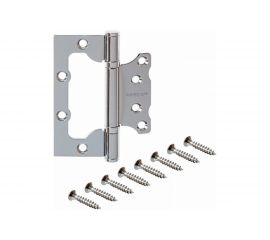 Петля накладная Apecs 100*75*2,5-B2-Steel-CR-Blister 18047 