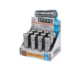 Фонарь Трофи TM9box12 9xLED, алюминий ,3хААА в комплекте, промобокс Б0004986 
