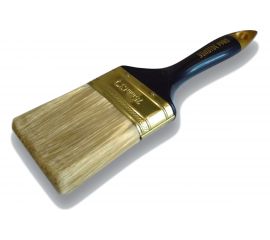 Кисть DECOR PROFI для лака 35х15 мм, темная синтетическая щетина, пласт. ручка 730-038 