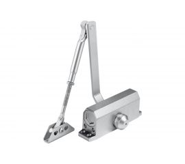 Дверной доводчик DORF 45 кг, серебро L8222_silver 