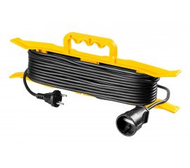 Удлинитель на рамке Stayer MF 207, 50 м, 2200 Вт, 1 гнездо, ПВС 2х0,75 мм2, 55018-50_z01 