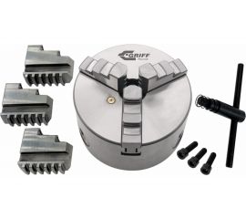 Патрон токарный 3-х кулачковый 7100-0001П К11-80 (80 мм) GRIFF b208055 