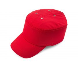 Защитная каскетка Ампаро Престиж красная 126906 