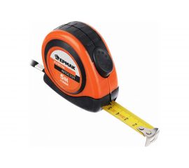 Рулетка ЕРМАК Автостоп, двукомпонентный корпус, 5мх19мм 658-121 