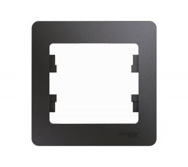 1-местная рамка Schneider Electric Glossa графит GSL001301 