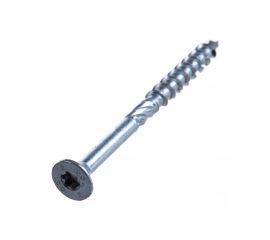 Шуруп с/нарез. д/дерева Rusconnect CS 08100 потай 8х100 50 шт. Белый цинк 310810W 