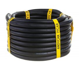 Шланг резиновый 3-х слойный маслобензостойкий ГОСТ 10362-2017 (8х15 мм; 20 атм.; способ усиления-оплетка; бухта 10 м) Andycar HO0820-10 