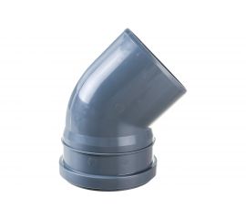 Отвод ПОЛИТЭК 110 мм, 45 градусов 100145 