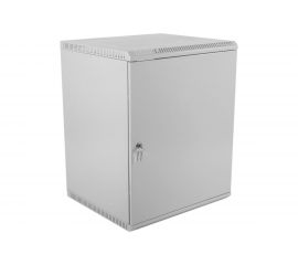 Телекоммуникационный настенный шкаф ЦМО 19, 15U, дверь: металл, разборный, серый ШРН-Э-15.650.1 