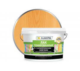 Тонированный лак Лакра орегон, в/д, 2.5 кг 90001353179 