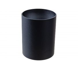 Накладной светильник ЭРА OL1 GU10 BK/CH Подсветка, GU10, D80х100мм, черный/хром Б0041502 