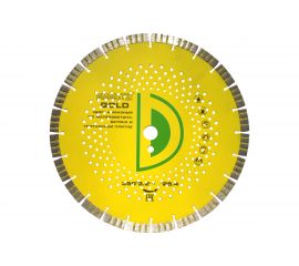 Диск алмазный сегментный по железобетону turbo GOLDEN TYPE (350х25.4х3.2х12 мм; 24Z) DIAMASTER 121.000.7005 