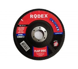 Круг лепестковый торцевой Rodex (125 мм; P120) Bull RZF1225 