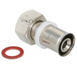 Соединитель, пресс с накидной гайкой 20х3/4 Valtec VTm.222.N.002005 