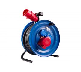 Промышленный силовой удлинитель Атлант КГ 5х4 10м на катушке 40193 