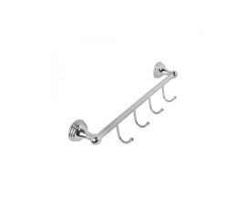 Настенная вешалка Аквалиния с четырьмя крючками 5400 5415-4 
