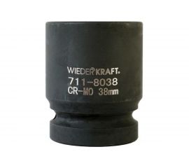 Головка торцевая ударная 6-гранная (38 мм; 1DR) WIEDERKRAFT WDK-711-8038 