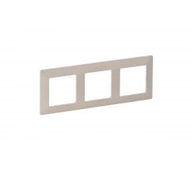 Рамка Legrand 3-м Valena Life универсальная, слоновая кость Leg 754043 1181722 