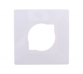 Декоративная рамка Bylectrica накладка под выключатель белая, ЮЛИГ.735212.410 