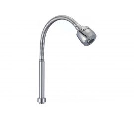 Гибкий излив для смесителя кухни Профсан ПСМ хром FLN-170 