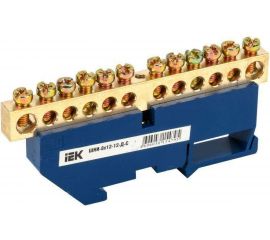 Нулевая шина, 8х12, 12-Д IEK YNN10-812-12D-K07 