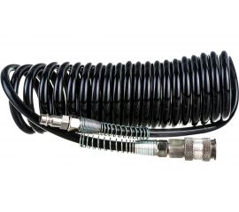 Шланг спиральный полиуретановый с брс (5 м; 6.5x10 мм) WIEDERKRAFT WDK-65757 