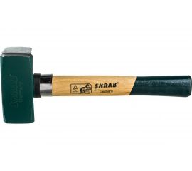 Кувалда с защитой SKRAB 1500г деревянная ручка 20153 