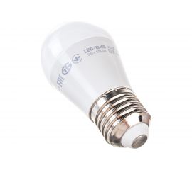 Лампа IEK LED, G45, шар, 9вт, 230В, 6500К, E27 LLE-G45-9-230-65-E27 