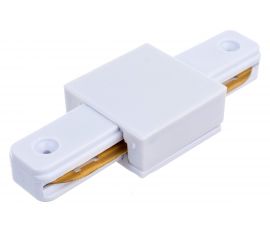 Прямой коннектор для шинопровода FERON белый, LD1006 41734 