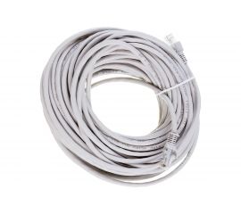 Патч-корд ЭРА Simple PC-20U-A U/UTP категория 5e, длина 20 метров, неэкранирован, серый, Б0051378 