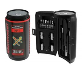 Набор инструментов TUNDRA подарочный пластиковый кейс ""Банка"", 13 предметов 5308279 