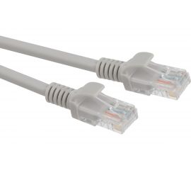 Патч-корд ЭРА PC10F F/UTP категория 5e, длина 10 метров, экранированный, серый, Cu, Б0051349 