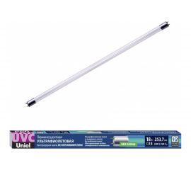 Ультрафиолетовая бактерицидная лампа Uniel UVCB/G13/CL EFL-T8-18 UL-00007276 