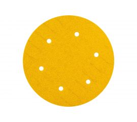 Круг шлифовальный на липучке Giraffe GOLD (225 мм; 6 отверстий; Р180) ABRAFORM AF-GG6-180 