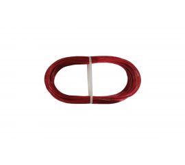 Стальной латунированный трос с покрытием полиамид BEFAST 2, погодоустойчивый, красный, 20м TCO020RS 