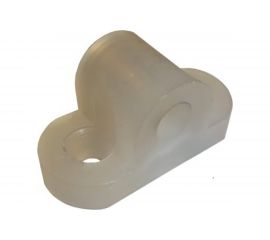 Кронштейн Левша меб. крепеж, пластик, бесцветный, 8 шт. У8-5159 