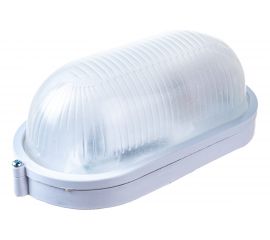 Светильник Camelion НБП 04-60-001 1402S C01, до 130 оС, овал, УХЛ1, "Открытый", 230В, 60Вт 13654 