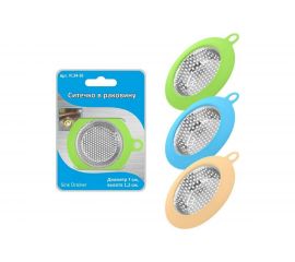 Ситечко в раковину МУЛЬТИДОМ D7 см, H1,2 см VL34-36 