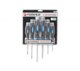 Набор силовых отверток Forsage Profi магнитные, 6 предметов F-7006 