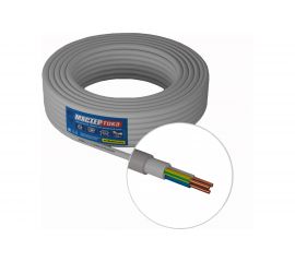 Кабель Мастер Тока NYMбм-J 3х1.5 серый 50м МТ1867 