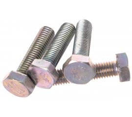 Болт Стройметиз полная резьба DIN933 М10х40, класс прочности 5.8, цинк 20 шт. 3012058 