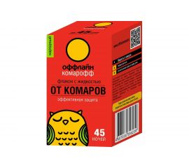 Жидкость Комарофф НАРОДНЫЙ 45 ночей, без запаха, 30 мл OF01080151 