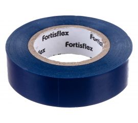 Изолента ПВХ FORTISFLEX 15 ммх0.15 ммх10 м синяя 71227 