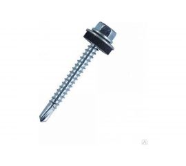 Кровельные саморезы ВИРТУОЗ 5,5х25 мм, цинк 200 шт 600-23858 