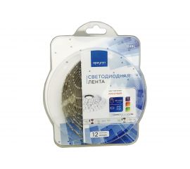 Светодиодная лента в блистере APEYRON 12В, 4,8Вт/м, smd 3528, 60 д/м, IP65, 5м, красный 04BL 