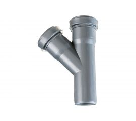 Тройник LAMMIN ВК 40х40/45° Lm35090404045 