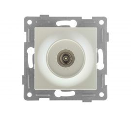 Механизм антенной розетки GUSI ELECTRIC одинарной, СУ, жемчуг С11А1-028 