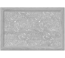 Экран для радиатора Стильный Дом Цветы 90x60 см, дуб серый v547220 