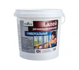 Клей для напольных покрытий ECOLUX 1.5 кг 4607133681616 